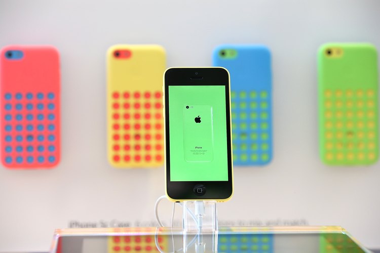 Iphone de la marca Apple.