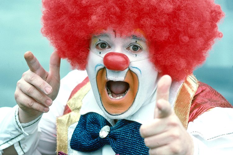 Las pelucas de payaso son un elemento esencial de cualquier traje de payaso.