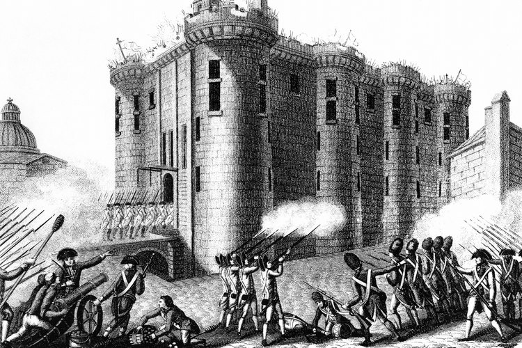 Cuando las facciones de extrema izquierda de la sociedad francesa se cansaron y fallaron con los intentos de una reforma, destruyeron la Bastilla y empezaron la Revolución Francesa.