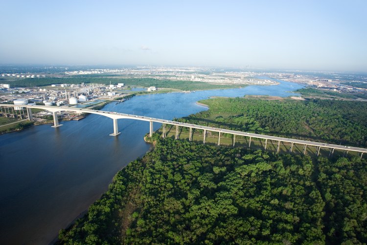 Pasea por la zona costera de Houston.