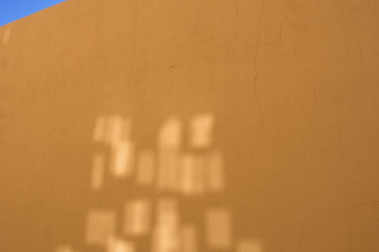 Muro de adobe.
