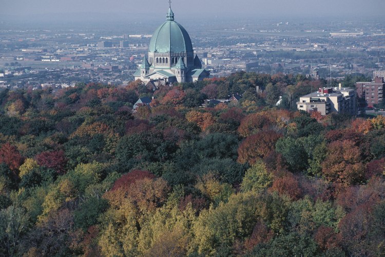 Paisaje urbano de Montreal, Canadá.