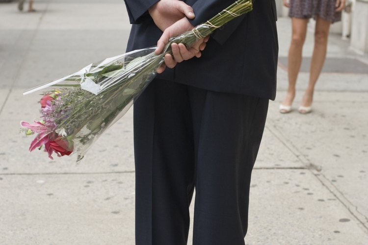 Las flores son siempre románticas.