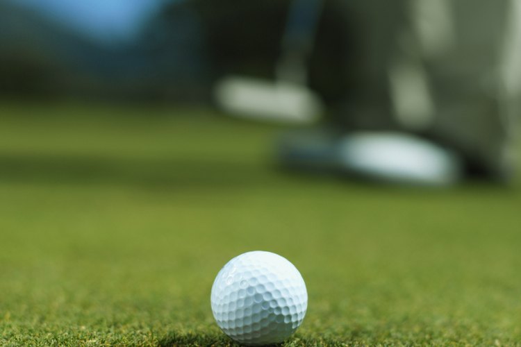 La hierba bermuda es sembrada ampliamente en campos de golf.