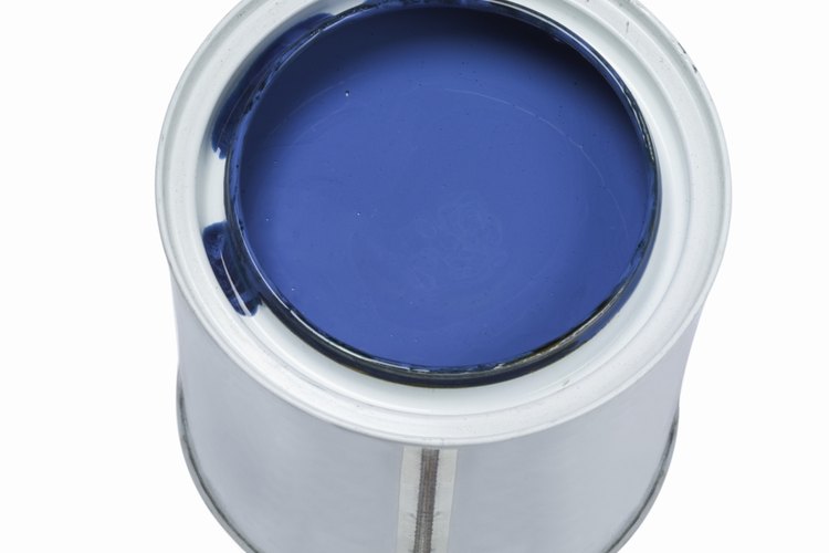 La pintura de látex puede quedar con burbujas si no se aplica correctamente.