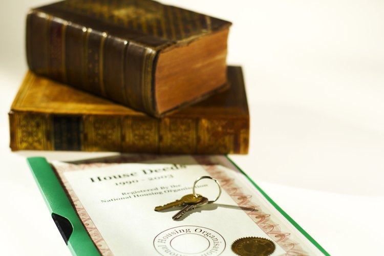 En términos de bienes raíces, las escrituras son la prueba de propiedad.