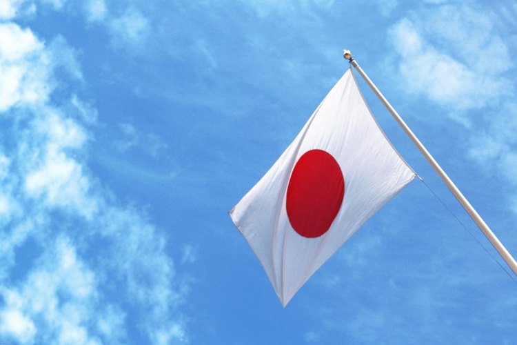 Bandera japonesa.