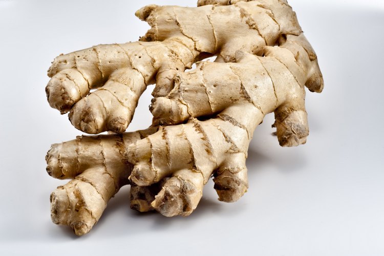 El jengibre es la raíz nudosa que es un sabor básico en la cocina asiática.