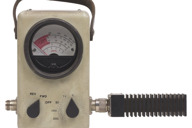 El vatímetro ha reemplazado al amperímetro para medidas de potencia RF.