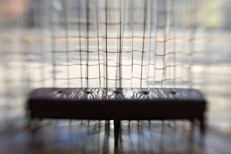 Cortinas de paños simples.