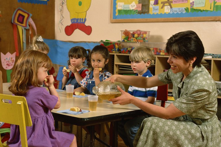 Los bocadillos especiales también son un premio bien recibido en el preescolar.