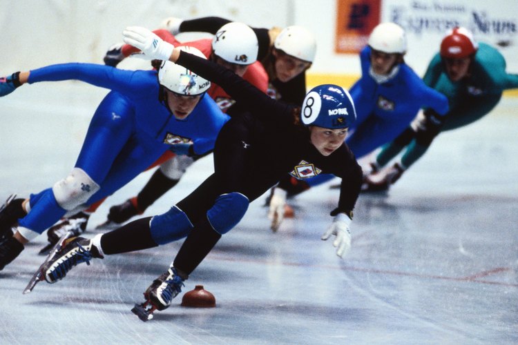 Algunas pistas sirven como centros de capacitación para el patinaje de velocidad.