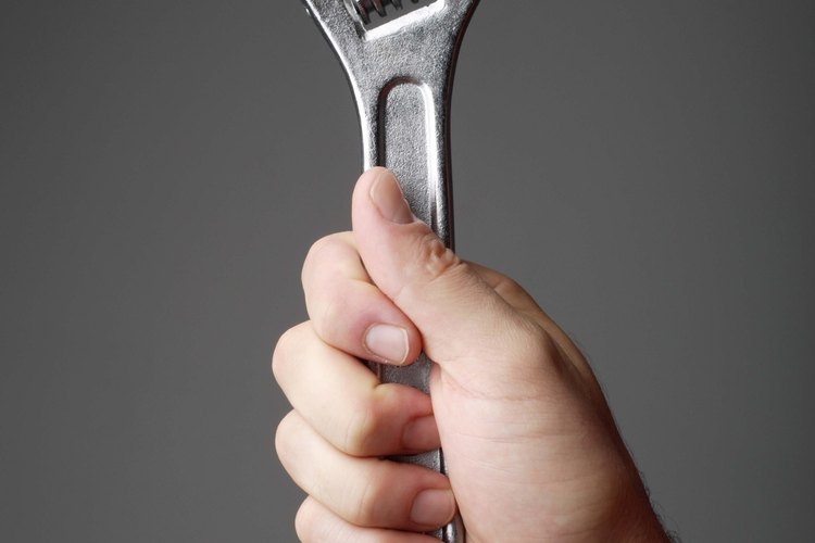 La llave inglesa tiene tres partes principales.