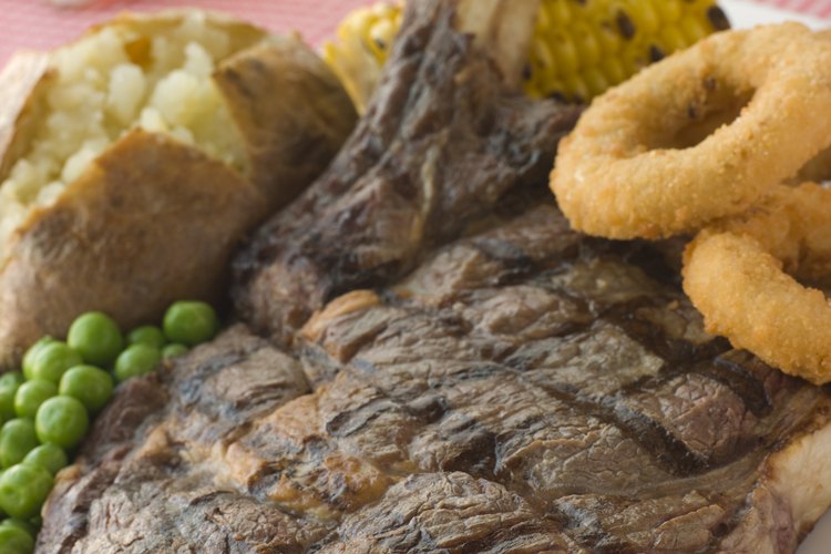 El filete de Rib eye puede comprarse con o sin hueso.