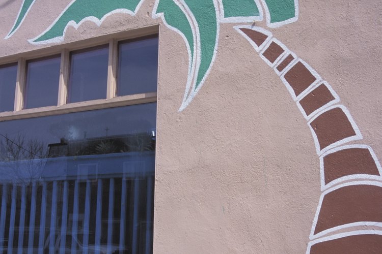Un proyector puede ayudar a transformar un dibujo en una obra de arte a gran escala.
