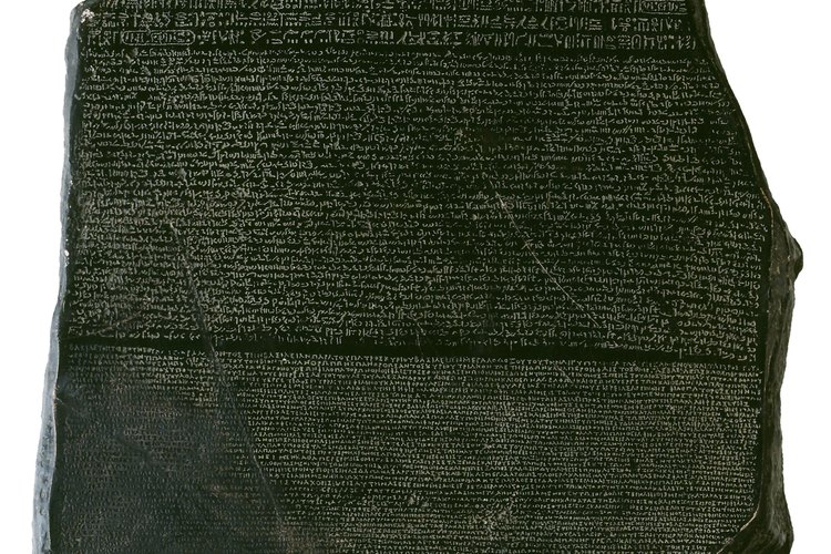 La Piedra Rosetta.
