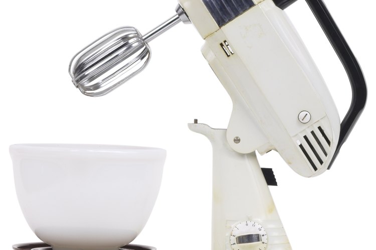 Una batidora da más control sobre cuán suavemente se mezclan los ingredientes.