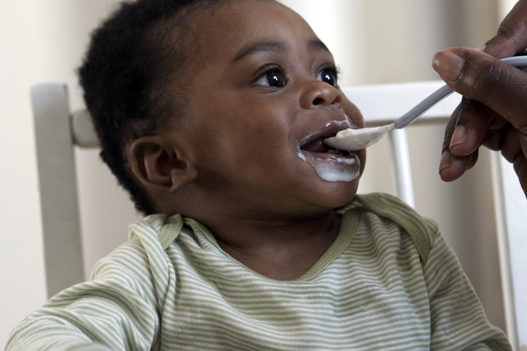 La mayoría de los bebés están listos para el cereal para bebés a los 6 meses de edad.