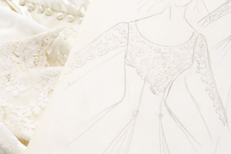 Las costura a mano son muestra de la calidad del vestido.