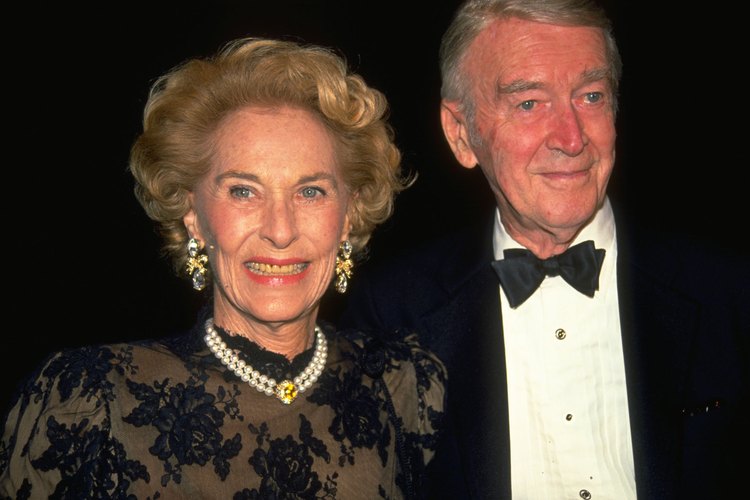 James Stewart y su esposa