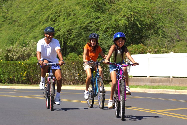 Davenport cuenta con numerosos senderos para bicicletas, ideales para los paseos familiares.