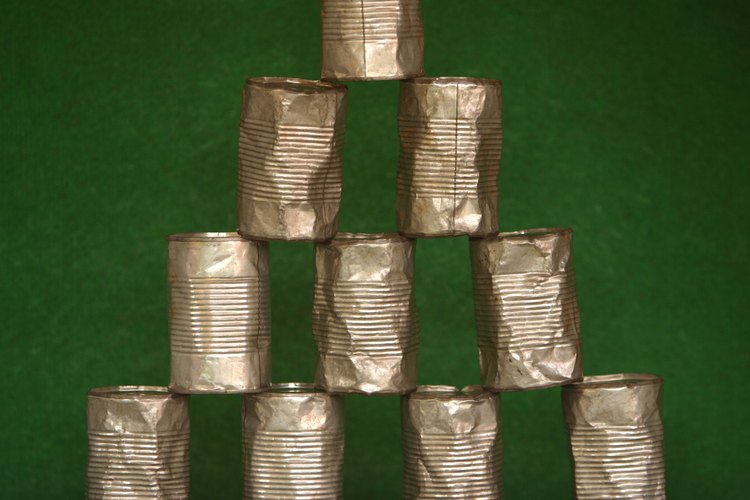Envases metálicos.