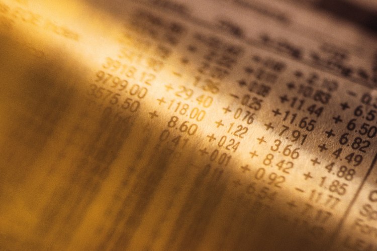 Pagina de un diario de finanzas.