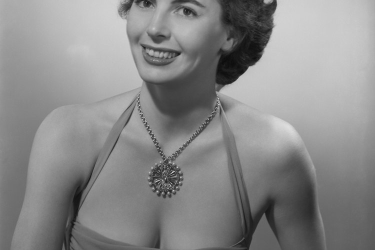 El maquillaje de las mujeres en 1950 era suave y natural.