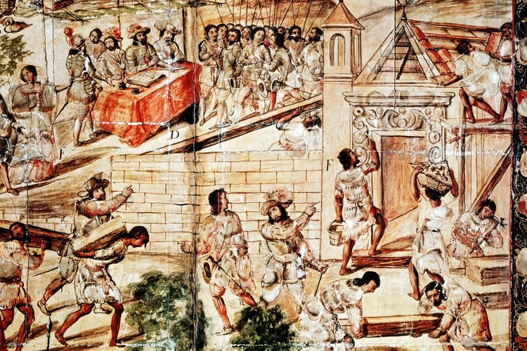 Hernán Cortés tuvo que huir de Tenochtitlán.