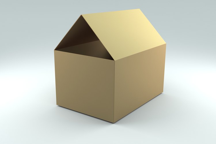Recicla una caja de cartón corrugado y haz una silla.