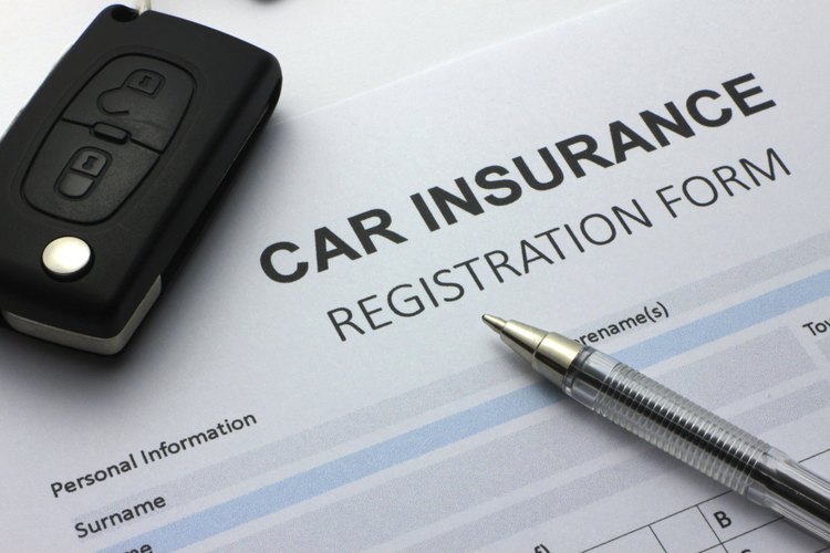 Formulario de seguro de carro.