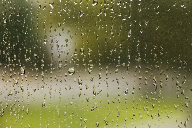 La condensación es común en las ventanas.