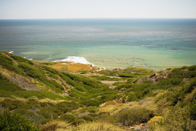 Varias áreas sobre la costa del sur de California permiten acampar con tienda.