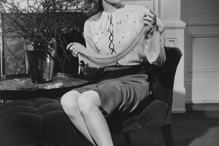 En los 40 la moda era ultra femenina.