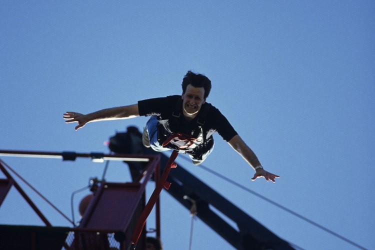La pieza clave de los equipos es la cuerda de bungee.
