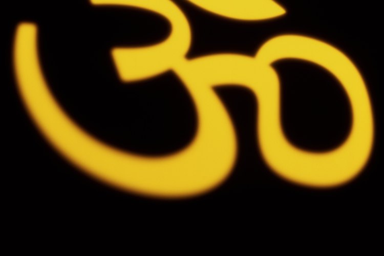 El "om" es uno de los símbolos más importantes en el hinduismo.