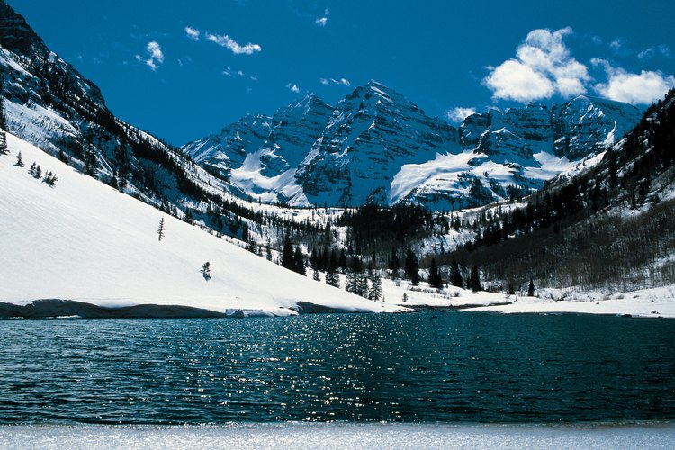 Caminata a los lagos de montaña cerca de Aspen.