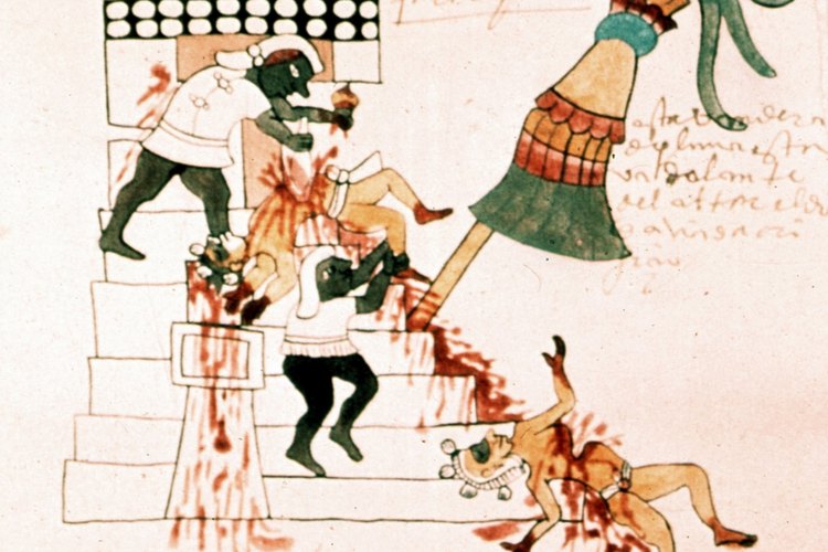 Los Aztecas, no los Incas, practicaban el sacrificio humano.