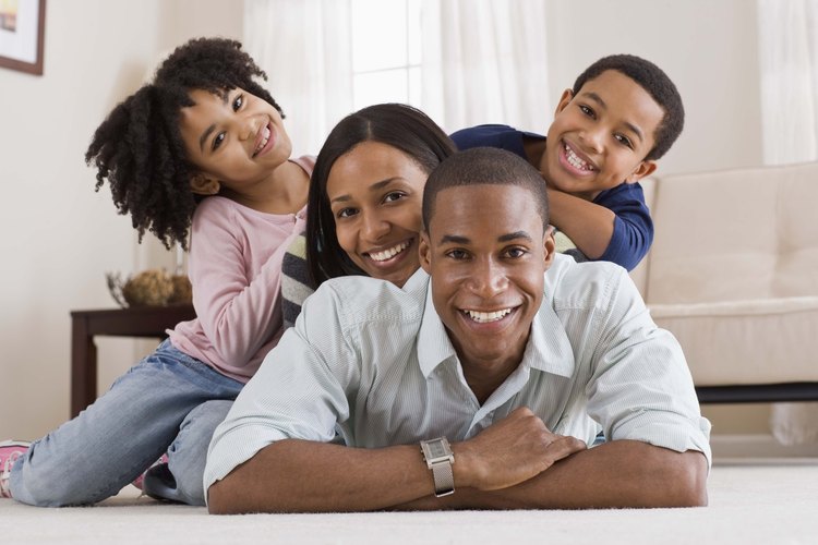 Familia feliz.
