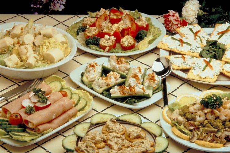 Aperitivos con bajo presupuesto.