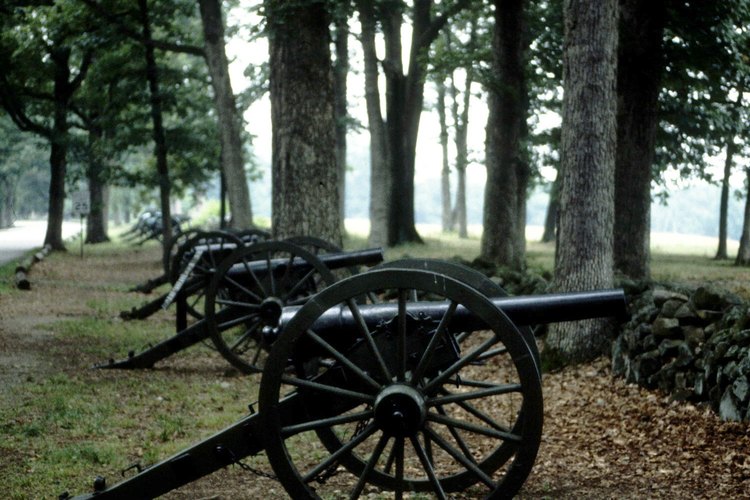 El campo de batalla es el mayor atractivo de Gettysburg.