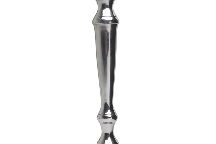 Candelabro de plata.