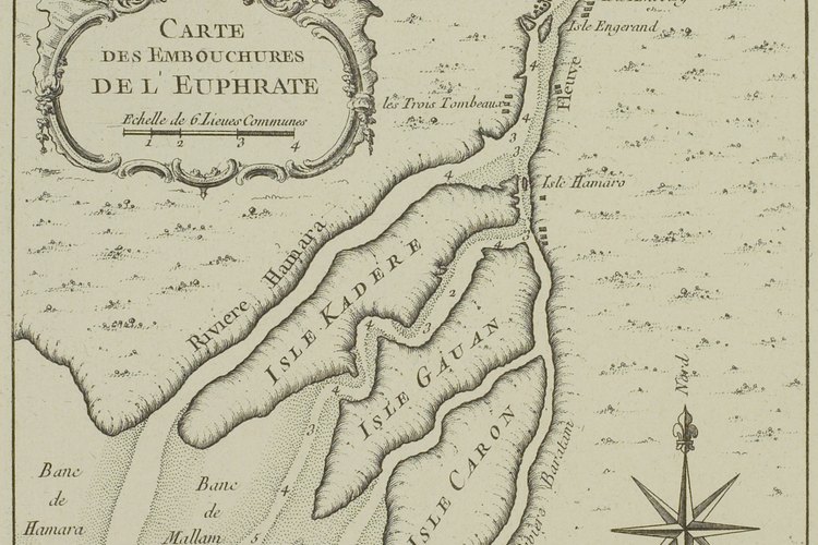 Mesopotamia se fundó cerca del delta del río Éufrates.