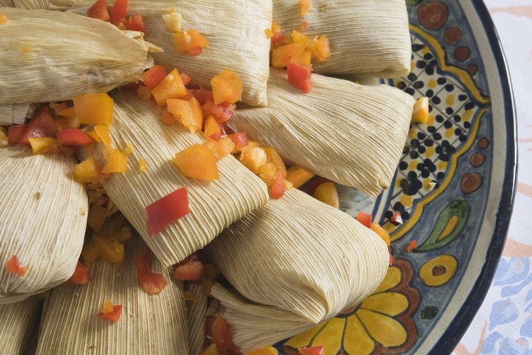 Los tamales toman tiempo para hacerse, pero pueden guardarse en cualquiera de las etapas de su preparación.
