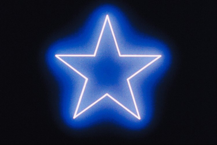Usa estrellas brillantes para una fiesta nocturna.
