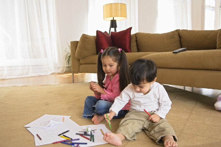 Recordatorio visual para niños de edad preescolar.