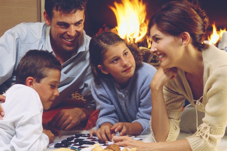 Juegos de mesa en familia.