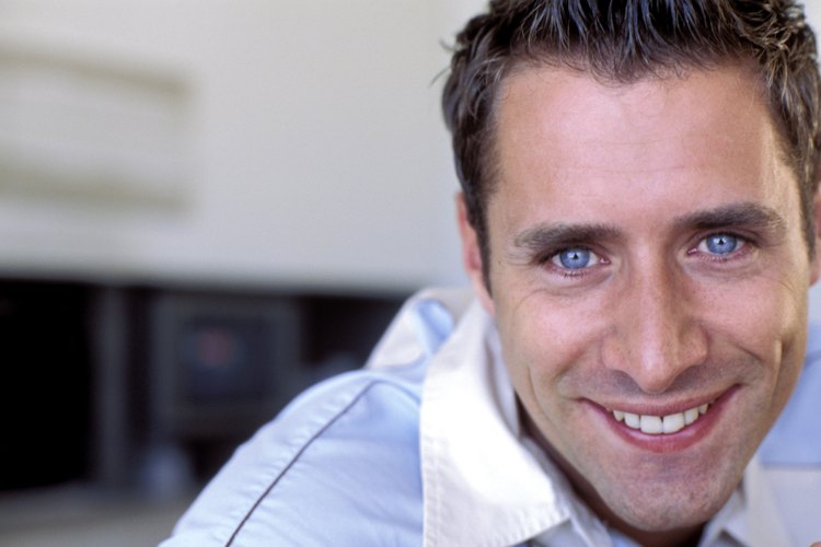 Ojos azules.