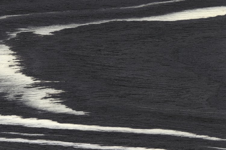 Los árboles de ébano que crecen más lentamente tienen madera más densa de grano apretado.