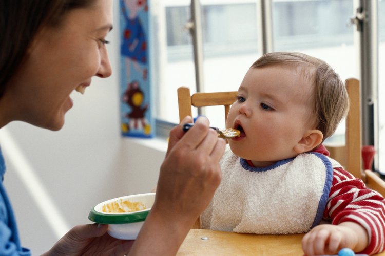 La avena es un primer alimento común.